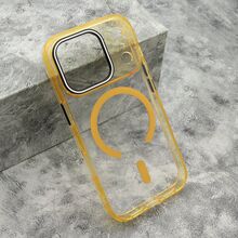 Zastitna futrola COLOR RING MagSafe - iPhone 17 Pro narandzasta (MS).