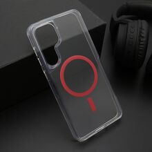 Zastitna futrola AURA MagSafe - Samsung S721B Galaxy S24 FE crvena (MS).