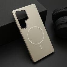 Zastitna futrola PURE mat MagSafe - Samsung S938 Galaxy S25 Ultra 5G zlatna (MS).