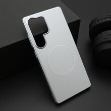 Zastitna futrola PURE mat MagSafe - Samsung S938 Galaxy S25 Ultra 5G srebrna (MS).