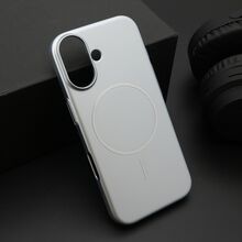 Zastitna futrola PURE mat MagSafe - iPhone 17 srebrna (MS).