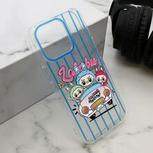 Zastitna futrola print PARTY - iPhone 16 Pro (6.3) plava LBB004 (MS).