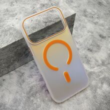 Zastitna futrola HOLOGRAM - iPhone 17 Pro Max (6.9) narandzasta (MS).