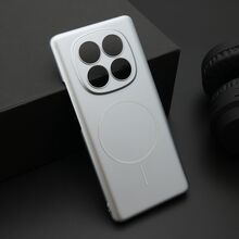 Zastitna futrola PURE mat MagSafe - Xiaomi Redmi Note 14 Pro 4G (Global) srebrna (MS).