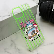 Zastitna futrola print PARTY - iPhone 15 zelena LBB004 (MS).