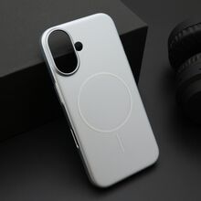 Zastitna futrola PURE mat MagSafe - iPhone 16 (6.1) srebrna (MS).