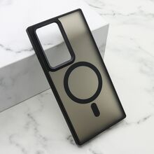 Zastitna futrola SILKY MAGSAFE II - Samsung Galaxy S23 Ultra crna (MS).