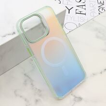 Zastitna futrola SUNSET MagSafe - iPhone 15 Pro Max (6.7) zelena (MS).