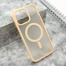 Zastitna futrola SILKY MAGSAFE mat - iPhone 14 Pro Max (6.7) roze (MS).