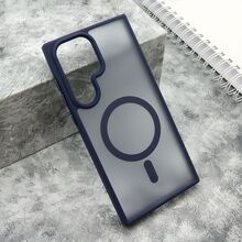 Zastitna futrola SILKY MAGSAFE mat - Samsung Galaxy S23 Ultra plava (MS).