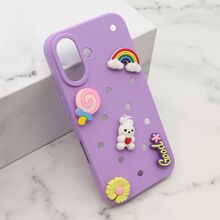 Zastitna futrola TOY - iPhone 16 (6.1) ljubicasta (MS).