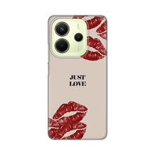 PRINT silikonska futrola skin (ultra tanka) - Xiaomi Redmi Note 14 4G (SRB) Just Love.