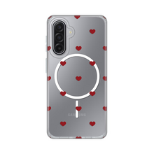 Zastitna futrola print Magsafe - Samsung A175 Galaxy A17 Red Hearts.