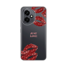 PRINT silikonska futrola skin (ultra tanka) - Huawei Honor 400 Just Love Pink.