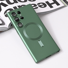 Zastitna futrola Magsafe Chrome - Samsung Galaxy S23 Ultra zelena.