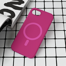 Zastitna futrola Magsafe Pure color - iPhone 16e tamno pink.