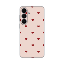 PRINT silikonska futrola - Samsung S731B Galaxy S25 Fe Beige Hearts.