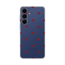 PRINT silikonska futrola - Samsung S731B Galaxy S25 Fe Red Hearts.