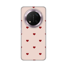 PRINT silikonska futrola - Huawei Honor Magic 7 lite Beige Hearts.