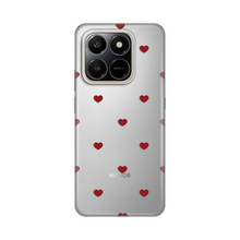 PRINT silikonska futrola - Honor X7d 4G/400 Smart 5G Red Hearts.