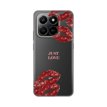 PRINT silikonska futrola skin (ultra tanka) - Honor X7d 4G/400 Smart 5G Just Love Pink.