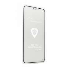 Tempered glass (zastitno staklo za ekran) 2.5D full glue - iPhone 12/12 Pro 6.1 crni.