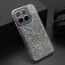 Zastitna futrola CRYSTAL GLOW - Huawei Honor X8c srebrna (MS).