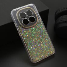 Zastitna futrola CRYSTAL GLOW - Xiaomi Redmi Note 15 Pro Plus 5G narandzasta (MS).