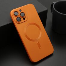 Zastitna futrola ELEGANT MAGSAFE - iPhone 13 Pro Max (6.7) narandzasta (MS).