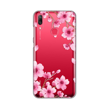 PRINT silikonska futrola skin (ultra tanka) - Huawei Y7 (2019)/Y7 Prime (2019) Rose flowers.