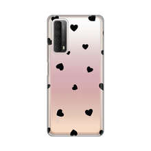 PRINT silikonska futrola skin (ultra tanka) - Huawei P smart 2021 Hearts.