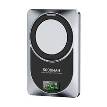 Back Up baterija (univerzalna) Magsafe Moxom MX-PB182 360 Rotate PD20W+15W magnetic fast 5000mAh crni (MS).