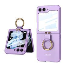 Zastitna futrola SMOOTH RING - Samsung F741B/F761B Galaxy Z Flip 6 5G/Z Flip 7 FE 5G ljubicasta (GKK case) (MS).