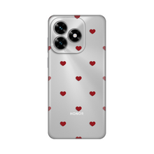 PRINT silikonska futrola - Huawei Honor X5c Plus Red Hearts.