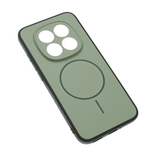 Zastitna futrola Magsafe mat Line - Xiaomi Redmi Note 15 Pro Plus 5G zelena.