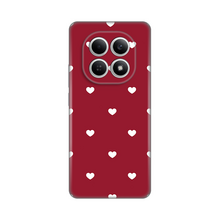 PRINT silikonska futrola skin (ultra tanka) - Xiaomi Redmi Note 15 4G/5G Burgundy Hearts.