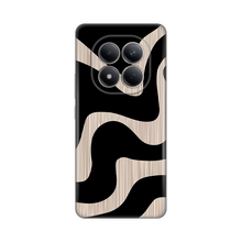 PRINT silikonska futrola skin (ultra tanka) - Xiaomi Redmi Note 15 Pro 4G crni Flow.
