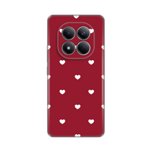 PRINT silikonska futrola skin (ultra tanka) - Xiaomi Redmi Note 15 Pro 4G Burgundy Hearts.