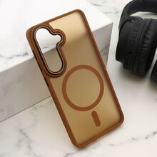 Zastitna futrola COLOR LOOK MagSafe - Samsung S941 Galaxy S26 5G braon (MS).