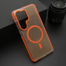 Zastitna futrola SPARKLING LOOK MagSafe - Samsung S948 Galaxy S26 Ultra 5G narandzasta (MS).