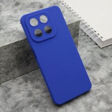 Zastitna silikonska futrola Pro Camera - Huawei Honor X7d/Honor Smart 400 4G tamno plava (MS).