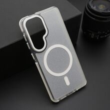 Zastitna futrola SPARKLING LOOK MagSafe - Samsung S941 Galaxy S26 5G bela (MS).