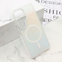 Zastitna futrola SHINE LOOK MagSafe - Samsung S941 Galaxy S26 5G bela (MS).