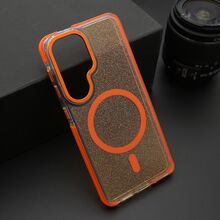 Zastitna futrola SPARKLING LOOK MagSafe - Samsung S941 Galaxy S26 5G narandzasta (MS).