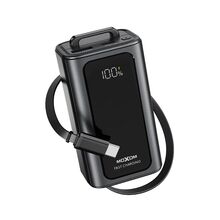 Back Up baterija (univerzalna) Moxom MX-PB166 Hurricane PD 20W + QC 22.5W 10000mAh crni (MS).