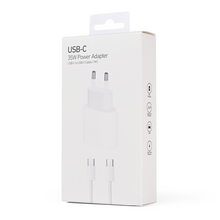 Kucni punjac PD Fast charger 35W - iPhone 15-16 sa PD Type C kablom CE beli.