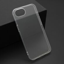 PROTECT silikonska futrola skin (ultra tanka) - iPhone 16e/17e (6.1) providna (bela) (MS).