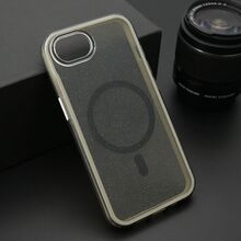 Zastitna futrola CRYSTAL MagSafe - iPhone 16e/17e (6.1) crna (MS).