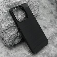 Zastitna silikonska futrola BRUSHED - Huawei Honor X7d/Honor Smart 400 4G crna (MS).