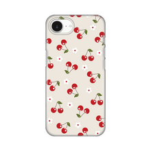 PRINT silikonska futrola - iPhone 16e/17e 6.1 Cherry and Flowers.